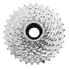 Трещотка Sun Race 9 ск. 13-32T для E-bike, хромированная, вес 570г, облегчённый дизайн, в торг.уп.