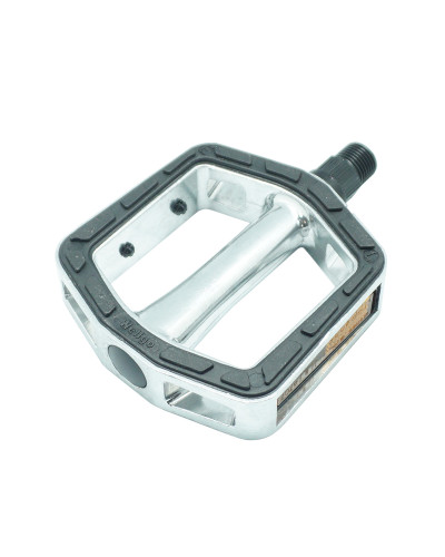 WELLGO Педали C016 алюминий/Kraton, ось CrMo, 9/16", 106х91х30, вес 460г