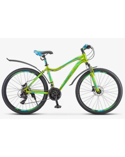 Велосипед STELS Miss-6000 D 26"  15" Желтый/зеленый V010