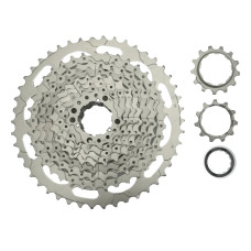 Кассета 10 скоростей SHIMANO DEORE M4100 11-46 серебристая