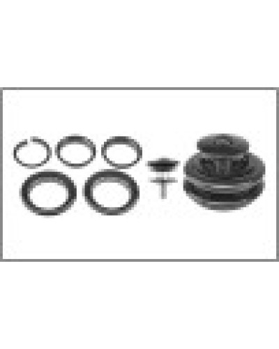 Детали рулевой колонки KL-B411A Kenli 1-1/8" безрезьб. полуинтегрир. чёрн.