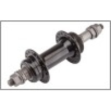Втулка задняя SF-HB03R 32H 3/8", гайки, под трещ., сталь чёрн.