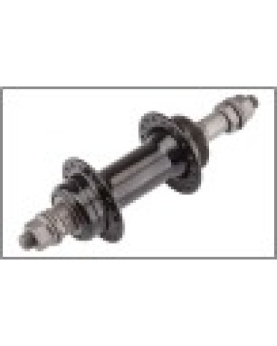 Втулка задняя SF-HB03R 32H 3/8", гайки, под трещ., сталь чёрн.