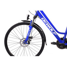 DEWOLF ASPHALT 20 W (2021) Велосипед городской комфорт (ярко-синий/белый/серый; 14; DWF2170040014)