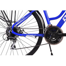 DEWOLF ASPHALT 20 W (2021) Велосипед городской комфорт (ярко-синий/белый/серый; 14; DWF2170040014)