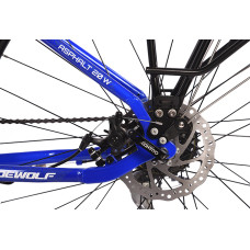 DEWOLF ASPHALT 20 W (2021) Велосипед городской комфорт (ярко-синий/белый/серый; 14; DWF2170040014)