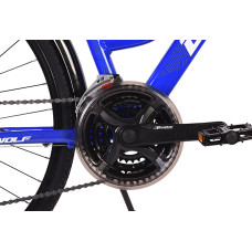 DEWOLF ASPHALT 20 W (2021) Велосипед городской комфорт (ярко-синий/белый/серый; 14; DWF2170040014)