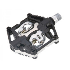 WELLGO Педали W-70, DH/FREERIDE/BMX, контактные, алюминий, CNC-обработка, ось Cr-Mo, 9/16", промподш