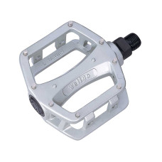 WELLGO Педали LU-204, MTB/ВМХ, алюминий, ось из бористой стали, 9/16", 95,2х83,3мм, 406г, светлые