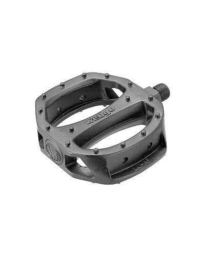 WELLGO Педали LU-A5, BMX, алюминий, ось из бористой стали, 9/16", чёрные