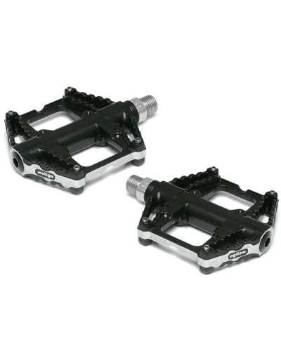 WELLGO Педали W-71, DH/FR/BMX, алюминий, CNC-обработка, ось Cr-mo, 9/16", на промподшипниках, сменны
