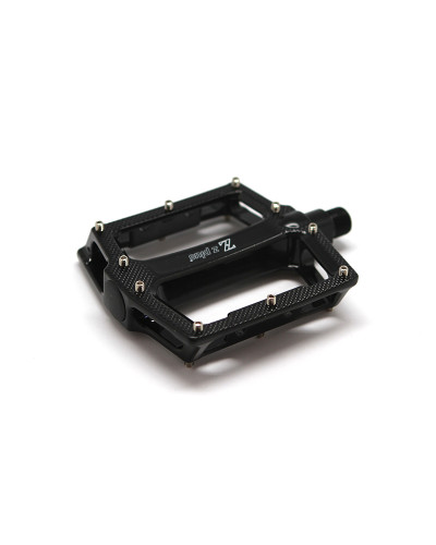 Z PLUS Педали Z-1412, DH/BMX/Fix-gear, алюминий, ось Cr-Mo, с шипами, промподшипники, 100х105х22,5мм