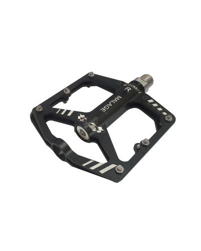 Педали mlg-CK577алюминиевые CNC, 99х101х12мм, ось CrMo 9/16"-20TPI, 1 подшипник + 1 втулка скольжени
