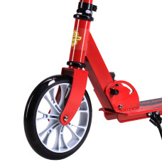 Самокат 2-х колесный алюминиевый COMIRON 200мм Ferrari / GT3623B-F /уп 8/ красный (10511010/290123/3