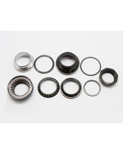 NECO Рулевая H861NW резьбовая, 1-1/8"х26Т, высота 43,5±0,5мм, алюминий, подшипники: 5/32"x22 + иголь