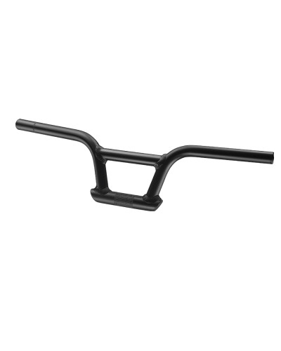 ZOOM Руль BMX, MX-AL-470 с перемычкой, алюминий, D:22,2xW:450xH:88, изгиб 5° вверх 10° назад, чёрный