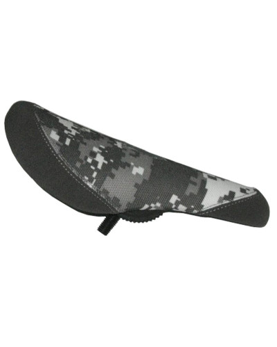 VELO Седло VL-7100 BMX pivotal стандартное. 222х123мм. 265г. Обшивка-кевлар. Камуфляж. (только для п