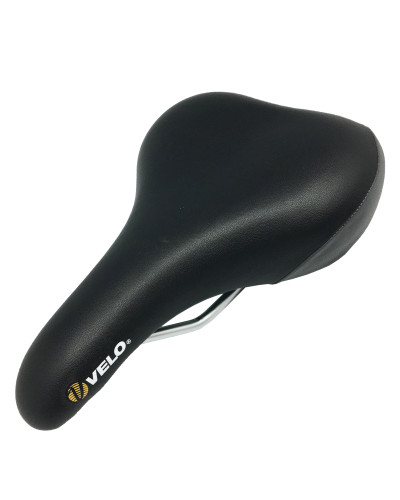 VELO Седло VL-4132, серия: PLUSH (наклонная посадка). Спорт/комфорт, женское. Размер: 246x161мм. Осн