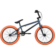 Велосипед Stark'22 Madness BMX 1 темно-синий/черный/мандариновый