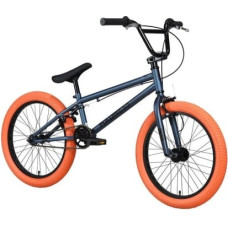 Велосипед Stark'22 Madness BMX 1 темно-синий/черный/мандариновый