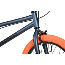 Велосипед Stark'22 Madness BMX 1 темно-синий/черный/мандариновый