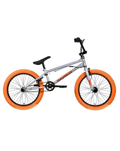 Велосипед Stark'22 Madness BMX 2 серый/красный/мандариновый