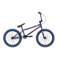 Велосипед Stark'24 Madness BMX 4 серо-фиолетовый/черный/темно-синий