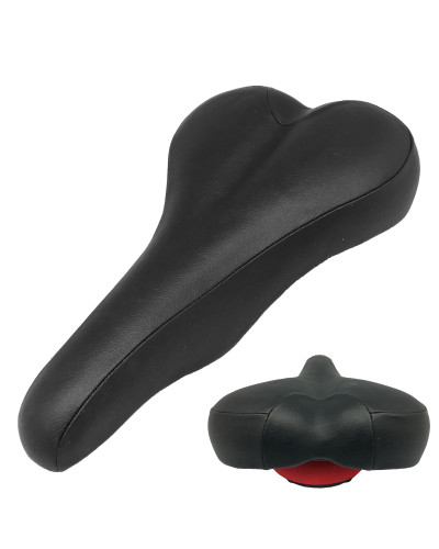 VELO Седло VL-3136 с пневмо-демпфером. 275х165мм. 516г. Обшивка микрофибра