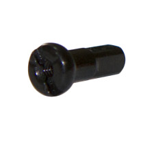 PILLAR Ниппель PB14, латунь, 14G, 12мм, чёрный, 144шт.