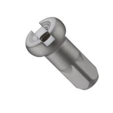 PILLAR Ниппель PT734, алюминий, 14G, 12мм, серебристый