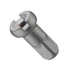 PILLAR Ниппель PT734 14G ал.7075, длина 16мм, серебристый