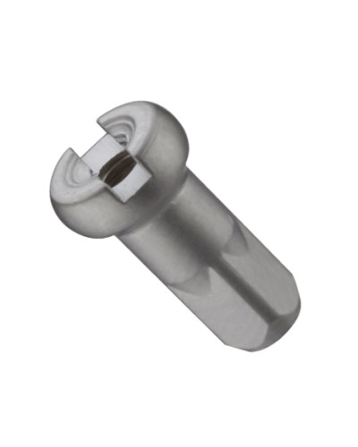 PILLAR Ниппель PT734 14G ал.7075, длина 16мм, серебристый