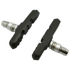 Колодки тормозные Z-620 для V-brake, резьбовые, 72мм, чёрные, совместимость: Shimano XTR/XT, блистер