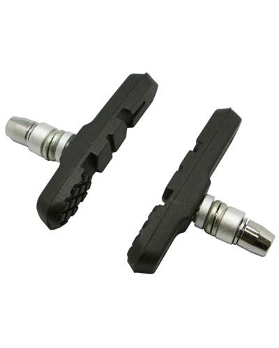 Колодки тормозные Z-620 для V-brake, резьбовые, 72мм, чёрные, совместимость: Shimano XTR/XT, блистер
