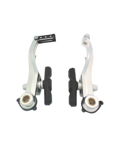 PROMAX Тормоз V-brake TX-120 передний, алюминий, рамки 108мм, направляющая 110°, серебр.