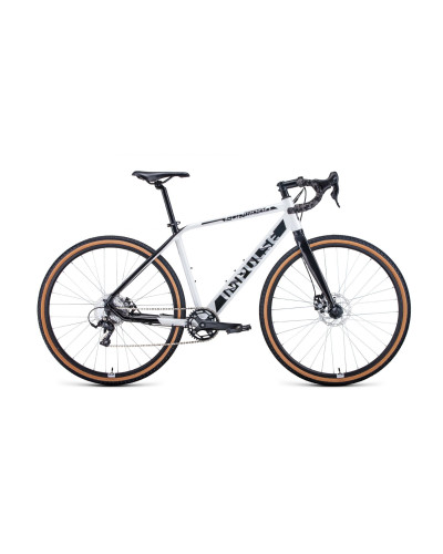 Велосипед FORWARD IMPULSE 28 X D (28" 8 ск. рост. 540 мм) 2024, белый/черный, IB4F8811BXWHXBK