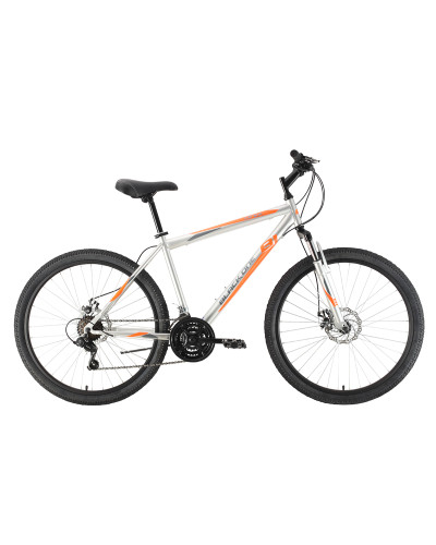 Велосипед Black One Onix 26 D серый/оранжевый 18"