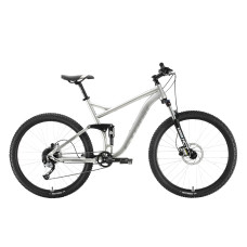 Велосипед Stark'20 Tactic 27.5 FS HD серебристый/серый 22"