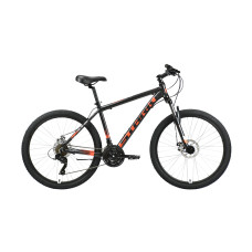 Велосипед Stark'21 Indy 26.1 D Shimano черный/оранжевый 16"