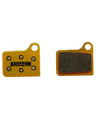 BARADINE Колодки для диск. торм. DS-15S+SP-15 органические (Shimano Deore M555 and Nexave C901 hydra