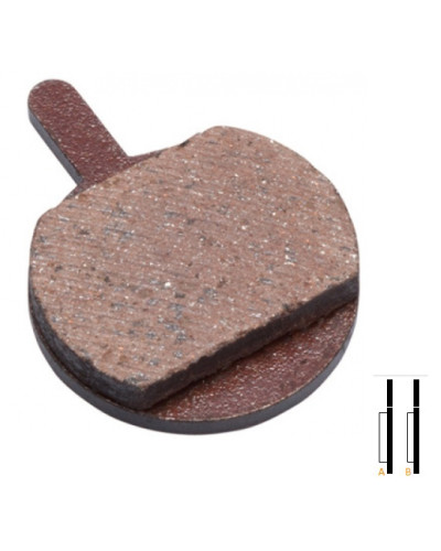 BARADINE Колодки для диск. торм. DS-30 органические (PROMAX DSK-400 DSK 601J & XNINE), блистер