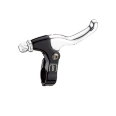 TEKTRO Ручки тормозные XL750 под 2 пальца, алюминий, для калиперных и U-brake, чёрн./сер., 150г, для