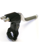 PROMAX Ручка тормозная для V-brake на 2 троса (2 колеса одновременно), 4 пальца, алюминий/кратон, ве