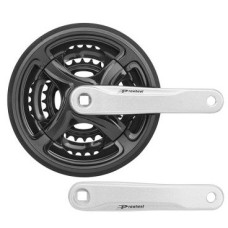 Комплект шатунов (система) PROWHEEL, алюминиевые шатуны 170 мм, SQR, 9/16, 48х38х28T, TY-CN99 (черны