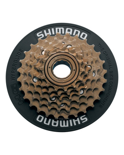 Трещотка SHIMANO MF-TZ20, 6 скоростей, 14-28, защита, черная