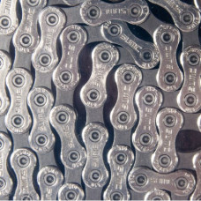 Цепь SUMC - SX10 1/2"x11/128", 10 ск.,116 звеньев, серебристо/серая, с замком SL559R