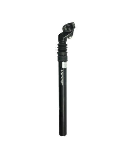 ZOOM Штырь подседельный SPS-C372/EN-C с аморт., алюм./сталь, D:28,6хL350мм, чёрный, 1 болт