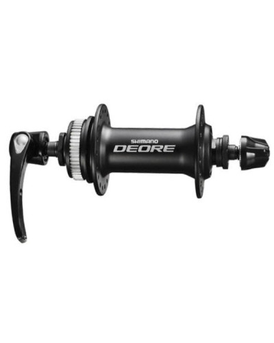 SHIMANO Втулка передняя HB-M615-L DEORE, 36H, center lock, OLD:100MM, ось 108мм, эксц.133мм, черная,