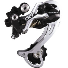 SHIMANO Переключатель задний RD-M772-SGS DEORE XT, 9 скоростей, обычная тяга, низкий профиль Shadow,