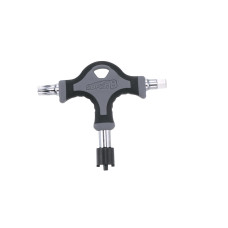 SUPER B (Premium) TB-TH20 Т-ключ: Съёмник передних звезд /Torx 40/шестигранник 6мм, торг.упаковка